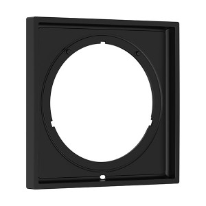 Hansgrohe Verlängerungsrosette eckig 5 mm Mattschwarz