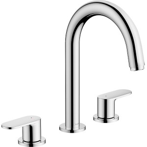 Hansgrohe 3-Loch Waschtischarmatur Vernis Blend chrom