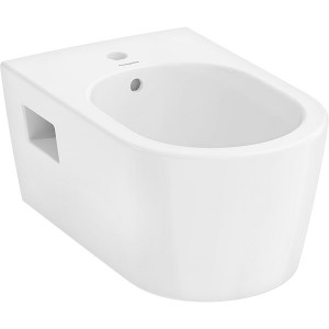 Hansgrohe Wand Bidet EluPura Original S 540mm m.Hahnloch u.Überlauf,SmartClean weiß