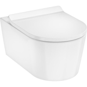 Hansgrohe Wand WCSet EluPura S 540x360mm o.SPR AquaHelix Flush m.Sit.Ab.Schnellv.HYE we