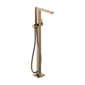 Hansgrohe Wannenmischer Tecturis E bodenstehend Brushed Bronze
