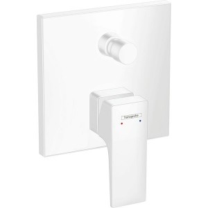 HG Wannenmischer Unterputz Metropol Fertigset mattweiss