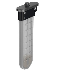 Hansgrohe Wannenrandset sBox oval Brushed Black Chrome  