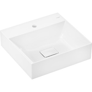 Hansgrohe Waschtisch Xevolos E 500x480 m.Hahnloch o.Überlauf, SmartClean weiß