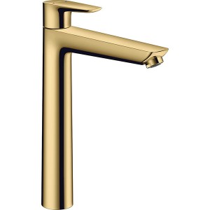 Hansgrohe Waschtischmischer 240 Talis E Polished Gold Optic ohne Ablaufgarnitur