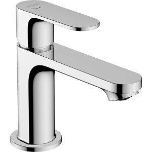 Hansgrohe Waschtischmischer Rebris S 80 CoolStart EcoSmart+ m.Zugst.chrom