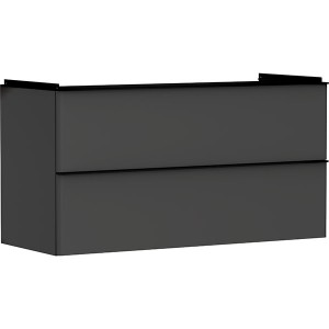 Hansgrohe Waschtischunterschrank Xelu Q DGM 1180x475mm mit 2 SK für WT Matt Black
