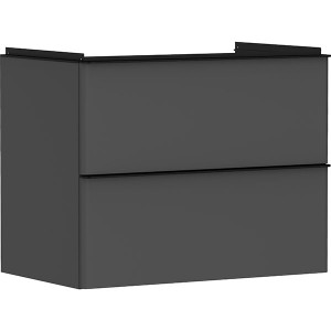 Hansgrohe Waschtischunterschrank Xelu Q DGM 780x475mm mit 2 SK für WT Matt Black