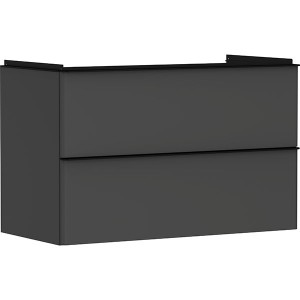 Hansgrohe Waschtischunterschrank Xelu Q DGM 980x475mm mit 2 SK für WT Matt Black