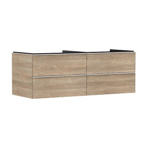 Hansgrohe Waschtischunterschrank Xelu Q ECHN 1360x550mm m.4SK f.Kons.m.AWT Matt White