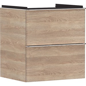 Hansgrohe Waschtischunterschrank Xelu Q ECHN 580x475mm mit 2 SK für WT chrom
