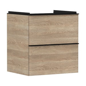 Hansgrohe Waschtischunterschrank Xelu Q ECHN 580x475mm mit 2 SK für WT Matt Black