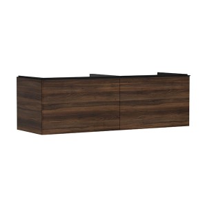 Hansgrohe Waschtischunterschrank Xelu Q NBD 1560x540mm m.2SK f.Kons.m.AWT ge Matt Black
