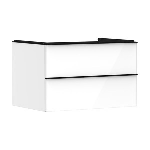 Hansgrohe Waschtischunterschrank Xelu Q we hgl 780x540mm m.2 SK f.Kon./AWT Matt Black
