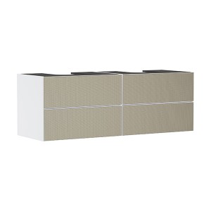Hansgrohe Waschtischunterschrank Xevolos E Matt White 1570/550mm mit 4 SK f.Kons.m.WT ge BZs