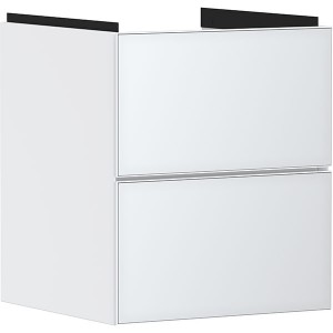 Hansgrohe Waschtischunterschrank Xevolos E Matt White 480/475mm mit 2 Schubkästen für HWB Wme