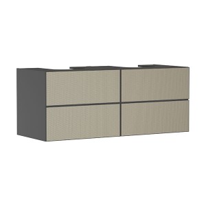 Hansgrohe Waschtischunterschrank Xevolos E Sgma 1370/550mm mit 4 SK f.Kons.m.WT ge BZs