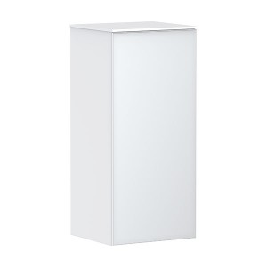 Hansgrohe Xevolos E Halbhochschrank Mattweiß 400/360, Türanschlag links Weiß Metallic