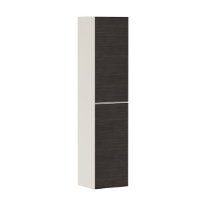 Hansgrohe Xevolos E Hochschrank Sandbeige Matt 400/360, Türanschlag links Eiche Dunkel