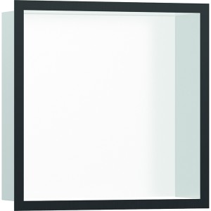 HG XtraStoris Individual Wandnische mit Designrahmen 300x300x100mm MW/BBC