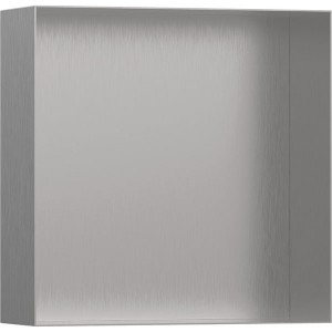 HG XtraStoris Minimalistic Wandnische mit offen.Rahmen 300 x 300 x 100 mm BST
