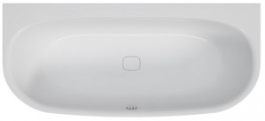 Hoesch Badewanne iSensi Vorwand 1900x900 weiß
