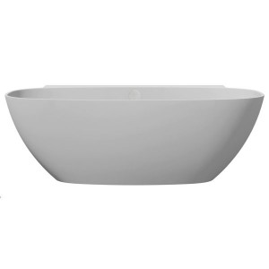 Hoesch Badewanne LaBrillante 1800x800 Vorwand  Weiß Matt, mit Überlaufbefüllung