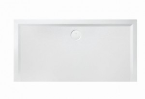 Hoesch Duschwanne Muna 1800x700x30 mit Antirutsch, Material Solique, weiß
