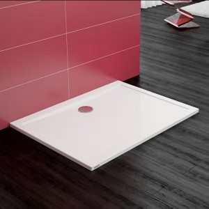 Hoesch Duschwanne Samar 900x800x20, weiß