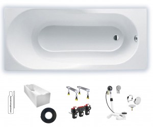 Hoesch Spectra 1700x750 Rechteck Badewanne Acryl 3650.010