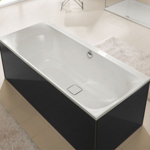 Hoesch Thasos 2000x1000x490 mm Rechteckbadewanne Einbaubadewanne Weiß 3742.010