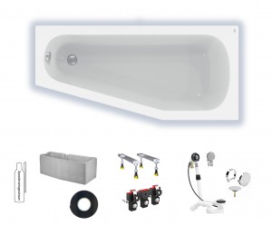 Ideal Standard Hotline Neu rechts 1600x700 Raumsparwanne K276101