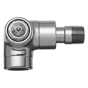 Kermi Winkel-Eckventil Linksanschluss, DN 15 1/2", chrom