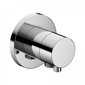 Keuco 2-Wege Ab-u.Umstellv.IXMO Comf.59557, Schlauchanschluss, rund, verchromt