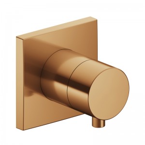 KE 2-Wege Ab-u.Umstellv.IXMO Comf.59557, eckig, Bronze gebürstet