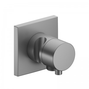 KE 2-Wege Ab-u.Umstellv.IXMO Comf.59557, Schlauchan./Brauseh.eckig, Alu-finish