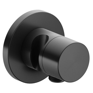 KE 2-Wege Ab-u.Umstellv.IXMO Pure 59557, Schlauchan./Brauseh.rund,Schwarzchr.geb.