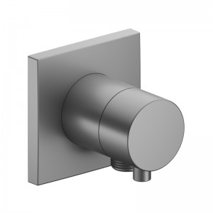 KE 2-Wege Umstellv. IXMO Comfort 59556, Schlauchanschl.,eckig, Aluminium-finish