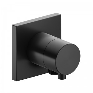 KE 2-Wege Umstellv. IXMO Comfort 59556, Schlauchanschl.,eckig,Schwarzchr.geb.