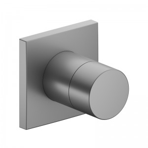 KE 2-Wege Umstellventil IXMO Pure 59556, eckig, Aluminium-finish