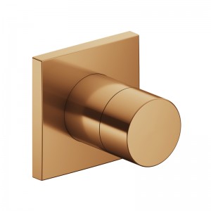 KE 2-Wege Umstellventil IXMO Pure 59556, eckig, Bronze gebürstet