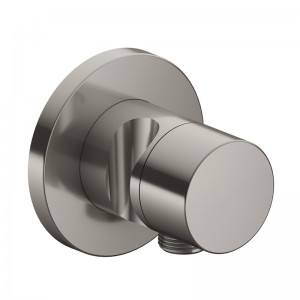 KE 2-Wege Umstellventil IXMO Pure 59556, Schlauchan./Brauseh.,rund,Nickel geb.