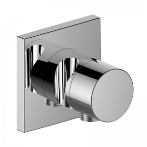 Keuco 2-Wege Umstellventil IXMO Pure 59556, Schlauchanschl./Brauseh.,eckig,verchromt