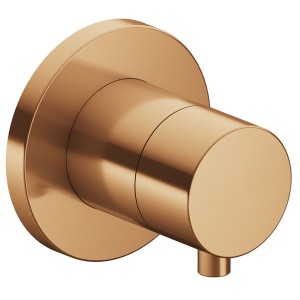 KE 3-Wege Ab-u.Umstellv.IXMO Comf.59549, rund, Bronze gebürstet