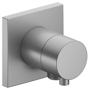 KE 3-Wege Ab-u.Umstellv.IXMO Comf.59549, Schlauchan., eckig, Aluminium-finish