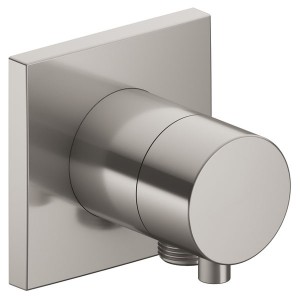 KE 3-Wege Ab-u.Umstellv.IXMO Comf.59549, Schlauchanschl., eckig, Edelstahl-finish