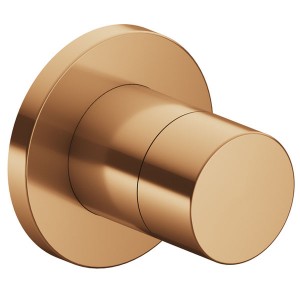 KE 3-Wege Ab-u.Umstellv.IXMO Pure 59549, rund, Bronze gebürstet