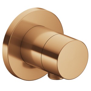 KE 3-Wege Ab-u.Umstellv.IXMO Pure 59549, Schlauchanschluss, rund, Bronze geb.