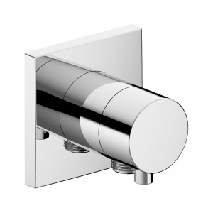 Keuco 3-Wege Umstellventil IXMO Comf.59548, Schlauchanschluss, eckig, verchromt