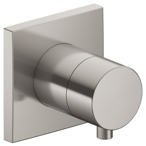 KE 3-Wege Umstellventil IXMO Comf.59548, eckig, Nickel gebürstet